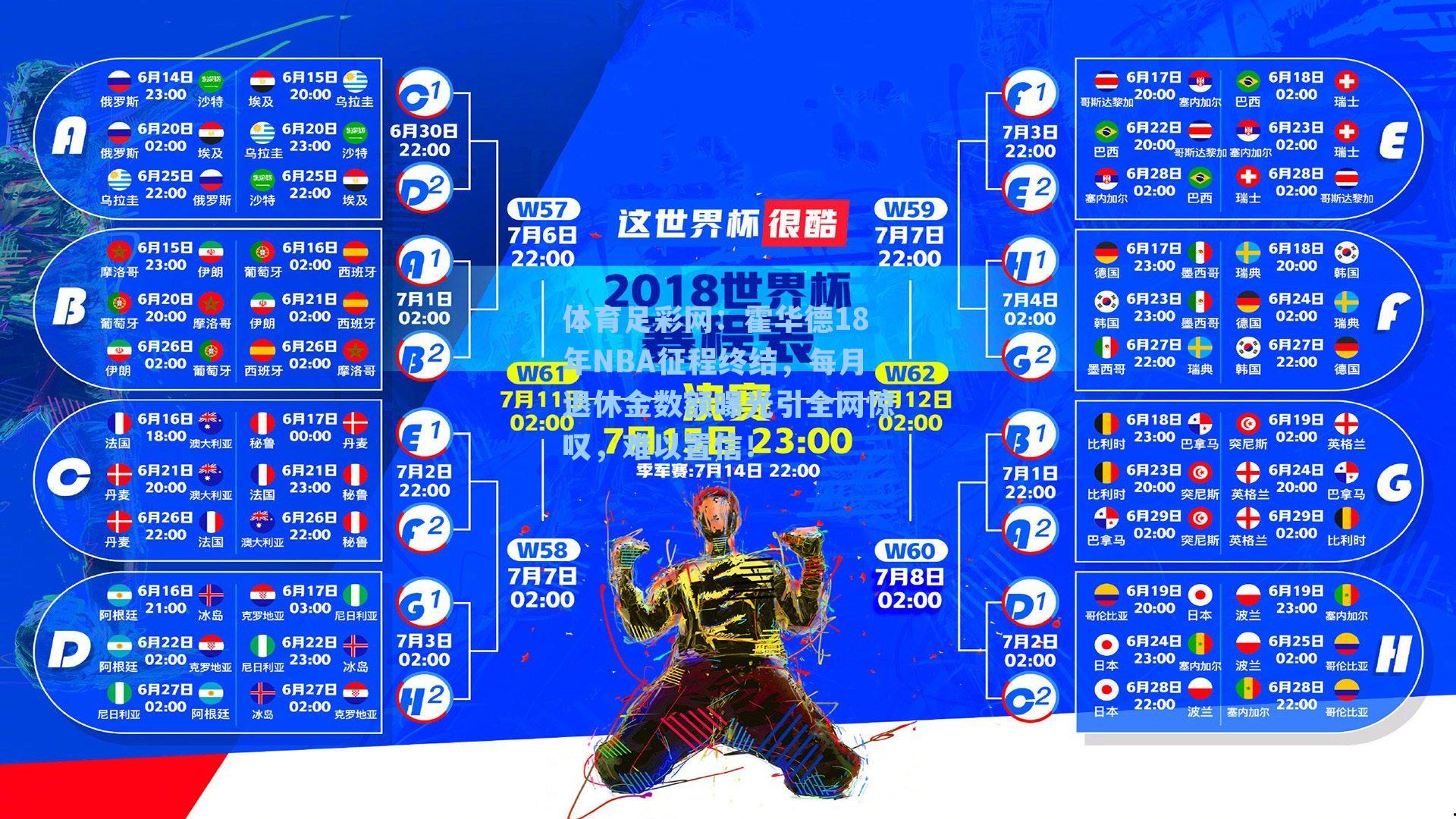 体育足彩网：霍华德18年NBA征程终结，每月退休金数额曝光引全网惊叹，难以置信！-第3张图片-中国足彩网-国家体育总局体育彩票管理中心官方网站